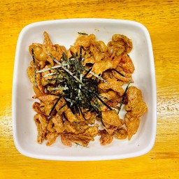 หนังไก่ทอด