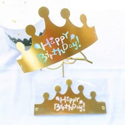 มงกุฎกระดาษ Happy birthday