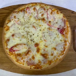 พิซซ่าปูอัดแฮมชีส