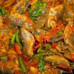 กะเพราปลากระป๋อง (กับข้าว)