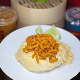 ข้าวไข่ข้น น้ำพริกหมูกระจก