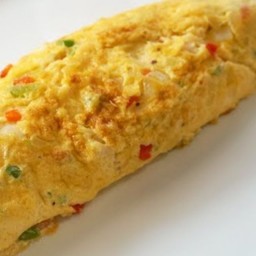 ไข่เจียวไร้น้ำมัน ราดข้าว@