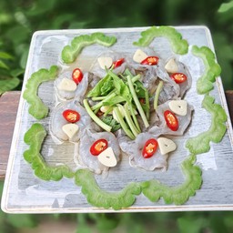 กุ้งแช่น้ำปลา น้ำจิ้มแซ่บ