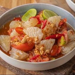 ตำส้มโอน้ำปลาหวาน
