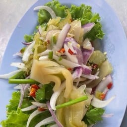 ยำผักกาดดอง1