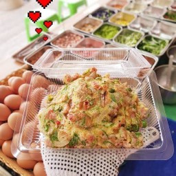 มิ้นแม่เรียกให้เจียวไข่  ข้าวไข่เจียวบุฟเฟ่ต์&ชา,กาแฟ