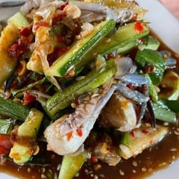 ตำแตงปูปลาร้า(ปูม้า)