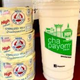 นมหมีปั่น