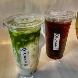 มัทฉะลาเต้ เย็น