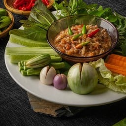 น้ำพริกมะม่วงกุ้งสด