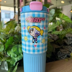 แก้วสเตนเลส Powerpuff Girls (Bubbles)
