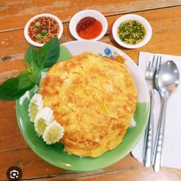 ข้าวไข่เจียวไม่เครื่อง