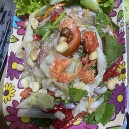 ยำวุ้นเส้นหมูสับ