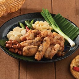 ปลาส้มตำมั่ว (สูตรไร่กำนันจุล)