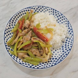 ข้าวผัดพริกอ่อน