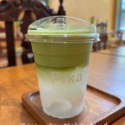 coconut matcha cloud