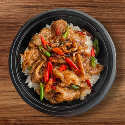 เนื้อสไลด์ผัดกระเทียมพริกสด