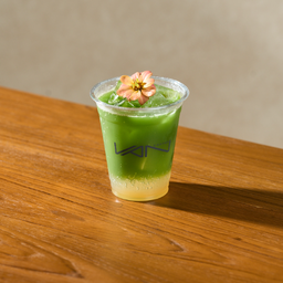 Iced Matcha Yuzu Lemon