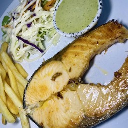 สเต็กปลาแซลมอล