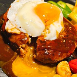 แฮมเบิร์กเนื้อวากิว เซ็ท