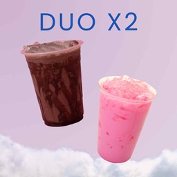 โกโก้+นมชมพู [DUO COCOA + PINK MILK]