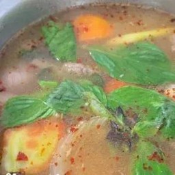 ต้มแซ่บกระดูกหมูอ่อน