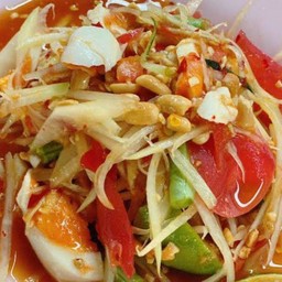 ตำไทยไข่เค็ม