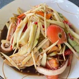 ตำปลาหมึก