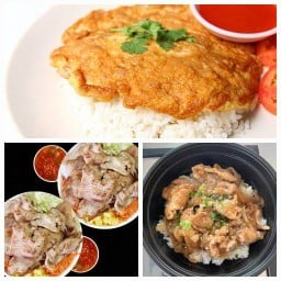 ข้าวไข่เจียว/กระเพรา -