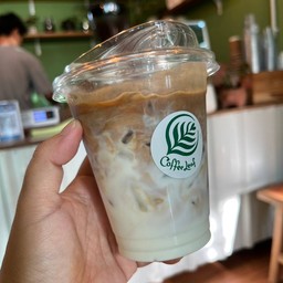 ลาเต้เย็น