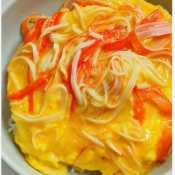 ให้ข้นปูอัดราดข้าว