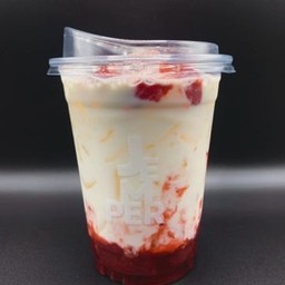 นมสดสตอเบอร์รี่