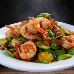 สะตอผัดกะปิกุ้งสด