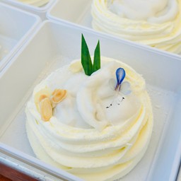 เค้กมะพร้าวน้ำหอมครีมสด