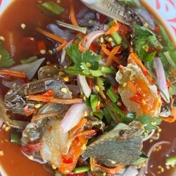 ยำเกาเหลาปูม้า
