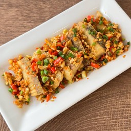 กะพงคั่วพริกเกลือ