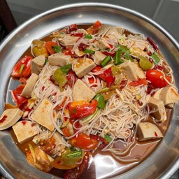 ตำขนมจีนหมูยอ