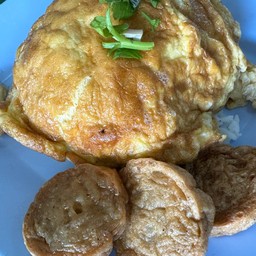 ข้าวไข่เจียว ยอทอด