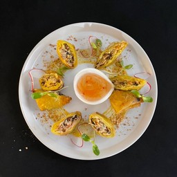 ปอเปี๊ยะทอดปู l Fried Crab Rolls