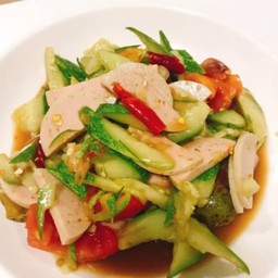 น้ำแตงปลาร้าหมูยอ