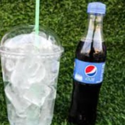 เป๊ปซี่แก้วโอ่ง น้ำส้ม/น้ำแดง/น้ำเขียว เลือกได้นะ