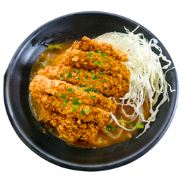 แกงกะหรี่ราเมนไก่ทอด