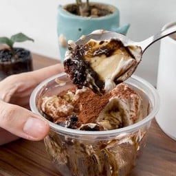 NEW โฮจิฉะบานอฟฟี่คัพ Deconstructed Hojicha Banoffee Cup