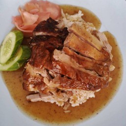 ข้าว2เป็ด เป็ดย่าง+เป็ดย่างรมควัน