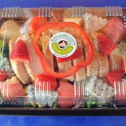 ตัวกลมขายสลัด ตลาดพูนทรัพย์