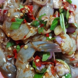 ยำกุ้งสด