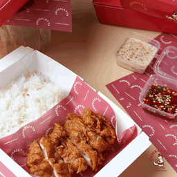 ข้าวไก่ทอด