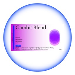เมล็ดกาแฟ Gambit Blend 200g.