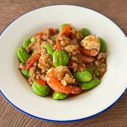 สะตอผัดกะปิกุ้งสด