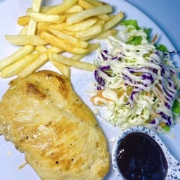 สเต็กไก่บาร์บีคิว